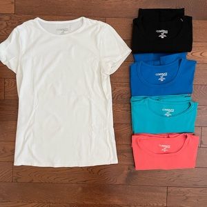 Ellen Tracy white tshirt, Small